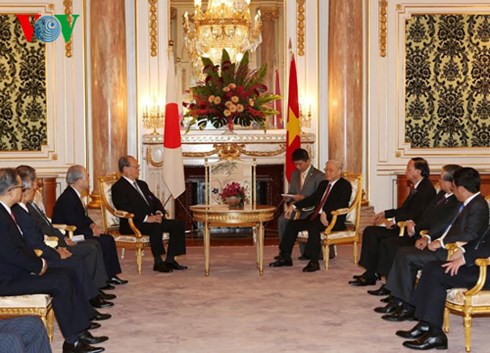 สื่อมวลชนญี่ปุ่นรายงานข่าวเกี่ยวกับการเยือนของเลขาธิการใหญ่พรรคคอมมิวนิสต์เวียดนาม